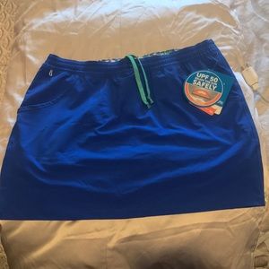 NWT Columbia Tidal Skort in Royal Blue